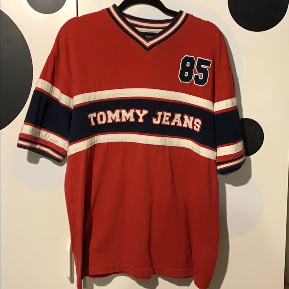 vintage oversized tommy hilfiger t shirt